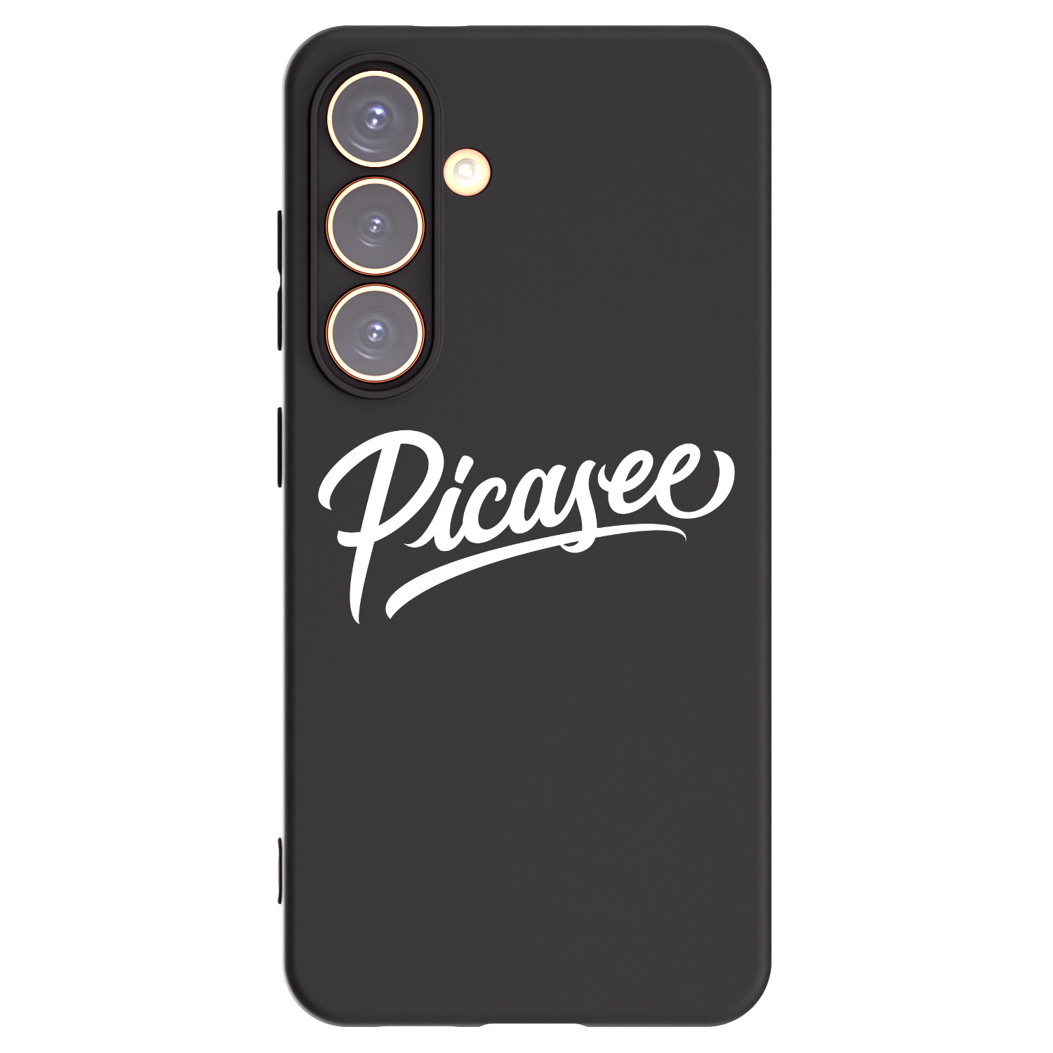 Picasee silikónový čierny obal pre Samsung Galaxy S24 S921B 5G - Picasee - old logo - white