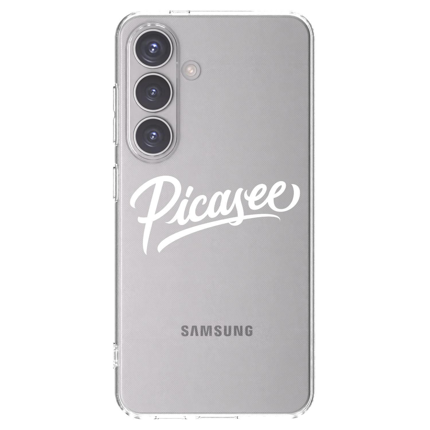 Picasee silikónový prehľadný obal pre Samsung Galaxy S24 S921B 5G - Picasee - old logo - white