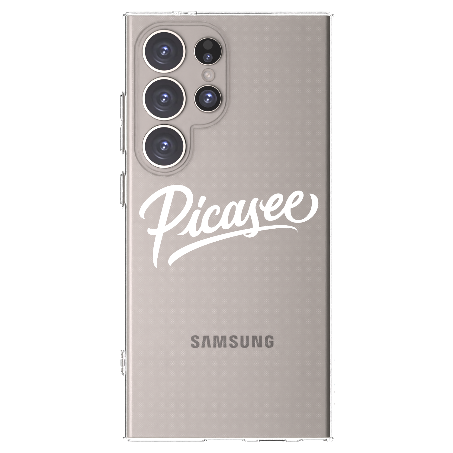 Picasee silikónový prehľadný obal pre Samsung Galaxy S24 Ultra S928B 5G - Picasee - old logo - white