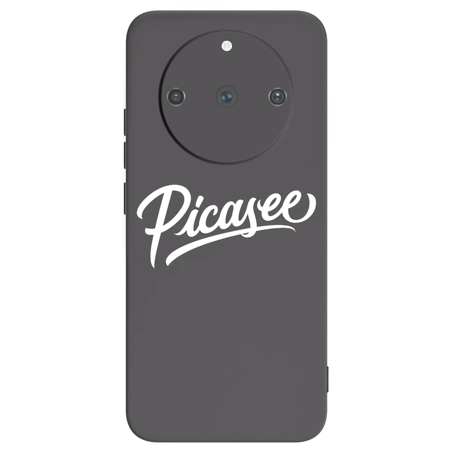 Picasee silikónový čierny obal pre Realme 11 Pro+ - Picasee - old logo - white