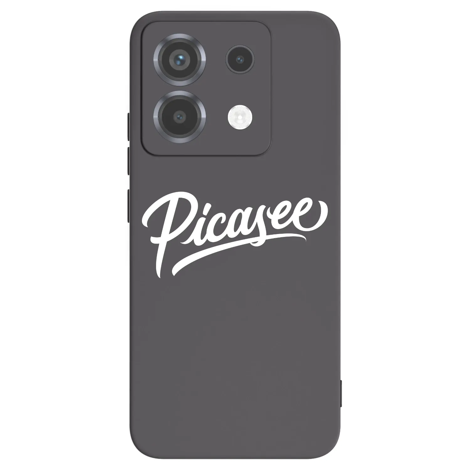 Picasee silikónový čierny obal pre Xiaomi Poco X6 - Picasee - old logo - white