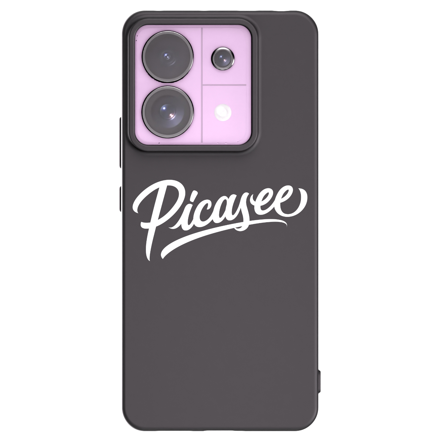 Picasee silikónový čierny obal pre Xiaomi Redmi Note 13 Pro 5G - Picasee - old logo - white