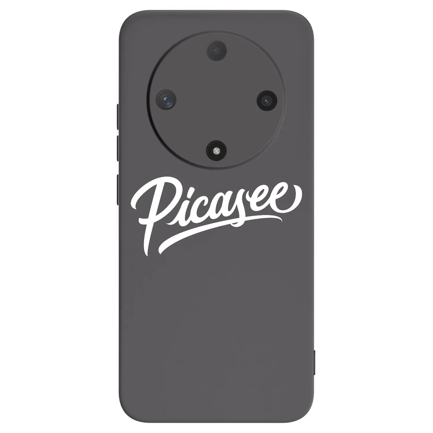 Picasee silikónový čierny obal pre Honor Magic6 Lite 5G - Picasee - old logo - white