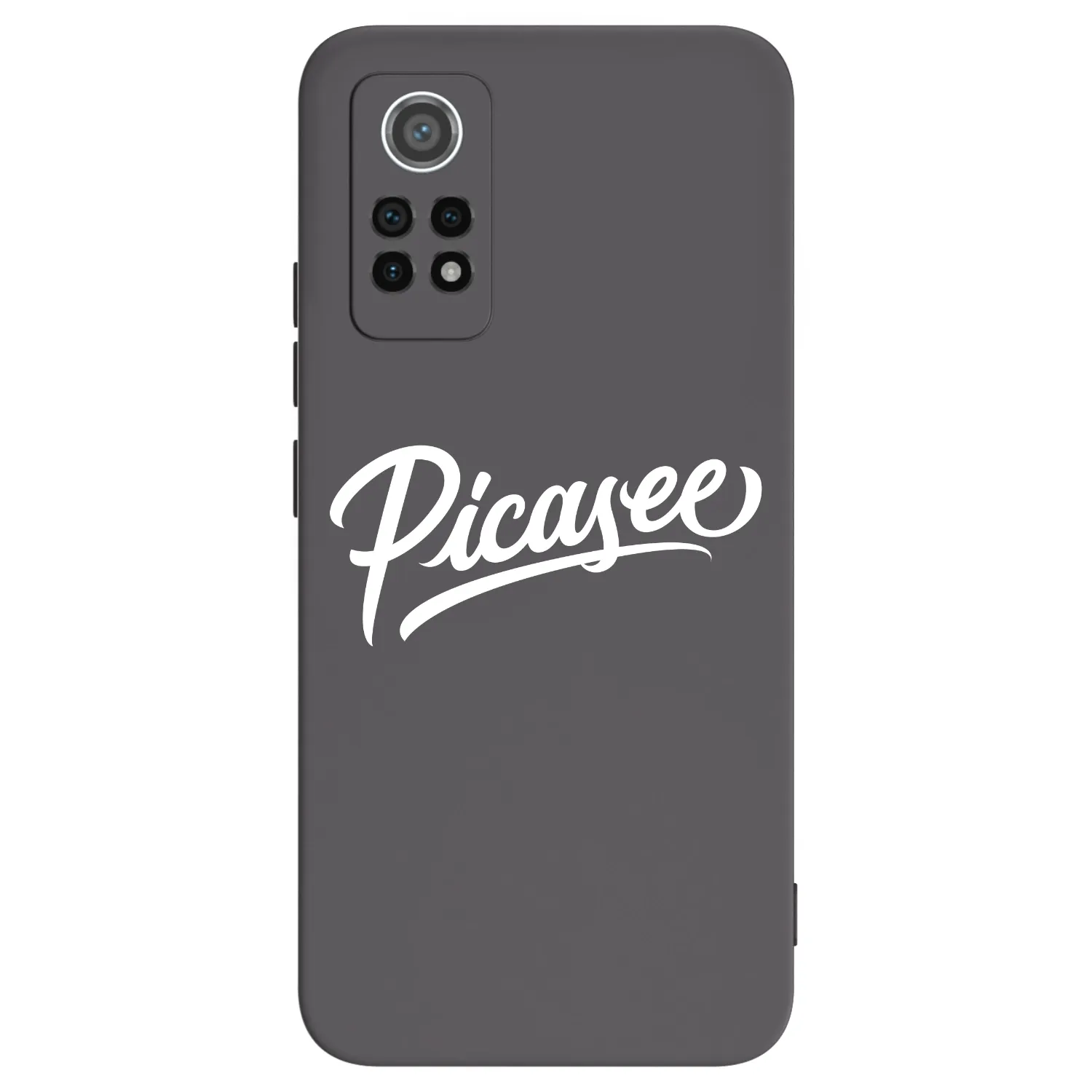 Picasee silikónový čierny obal pre Xiaomi Redmi Note 12 Pro 4G - Picasee - old logo - white