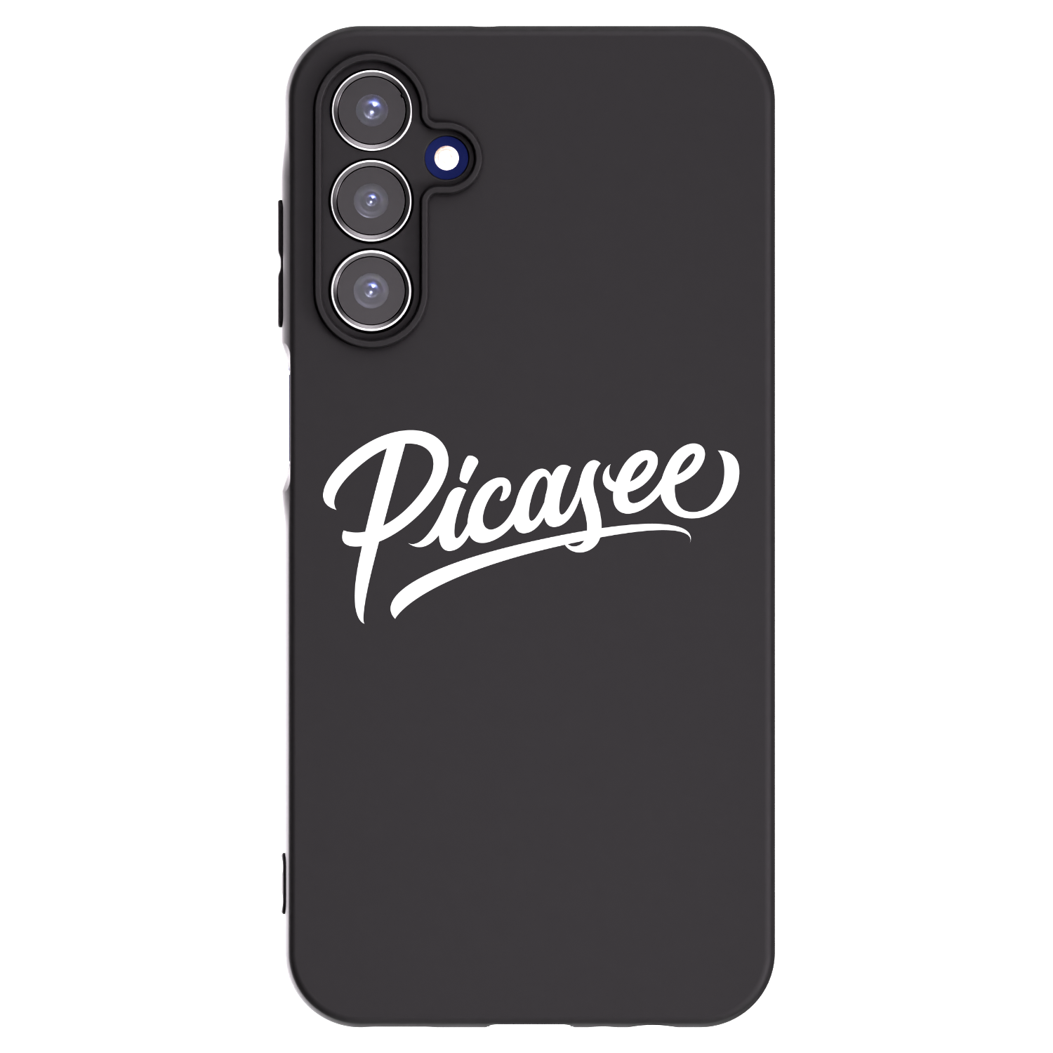 Picasee silikónový čierny obal pre Samsung Galaxy A15 A156B 5G - Picasee - old logo - white