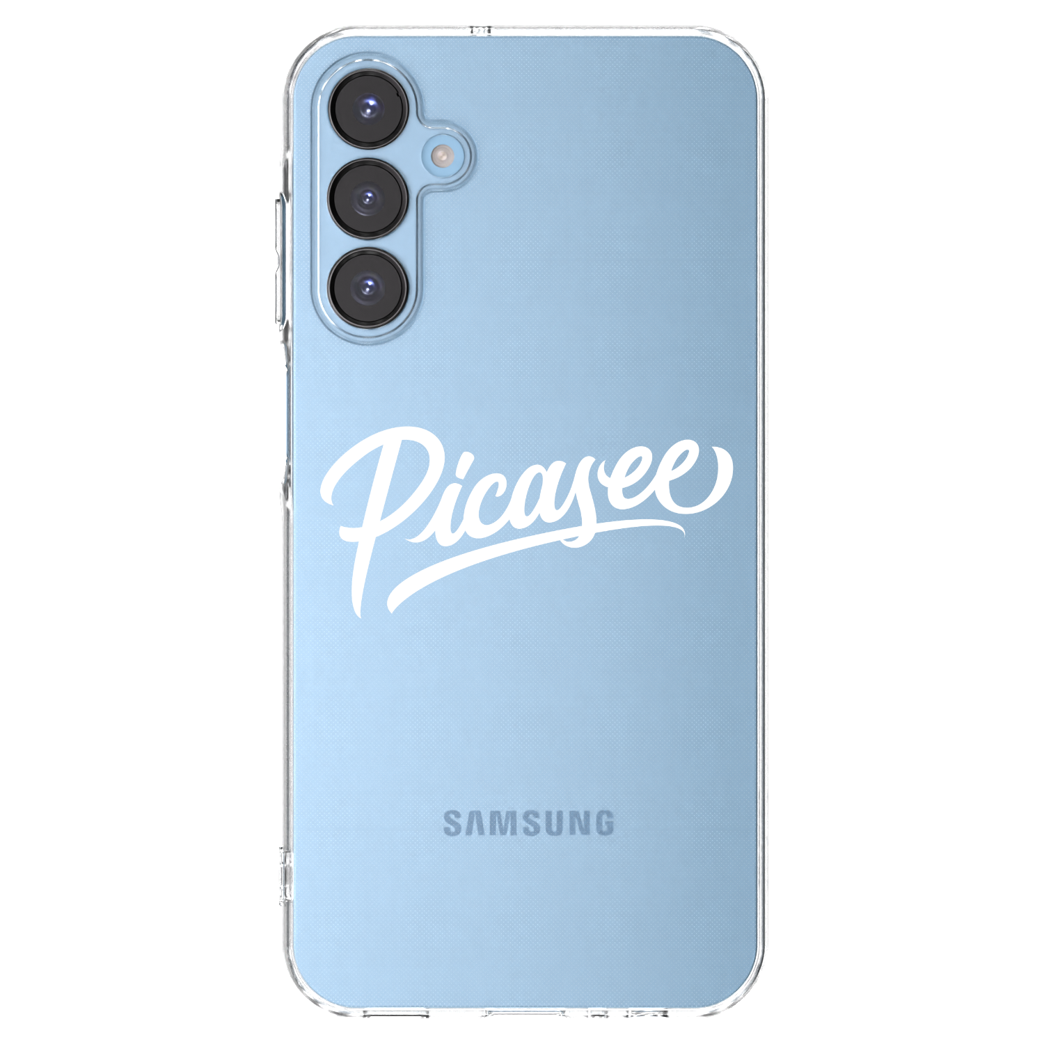 Picasee silikónový prehľadný obal pre Samsung Galaxy A15 A156B 5G - Picasee - old logo - white