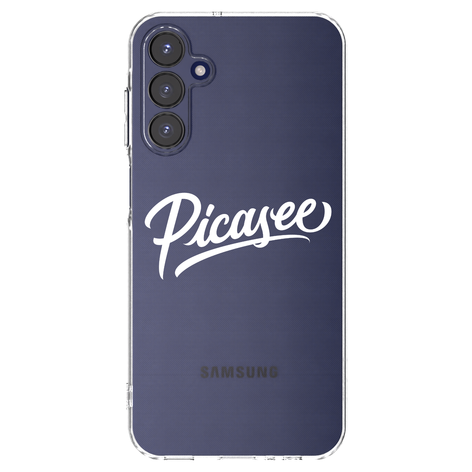 Picasee silikónový prehľadný obal pre Samsung Galaxy A15 A155F 4G - Picasee - old logo - white