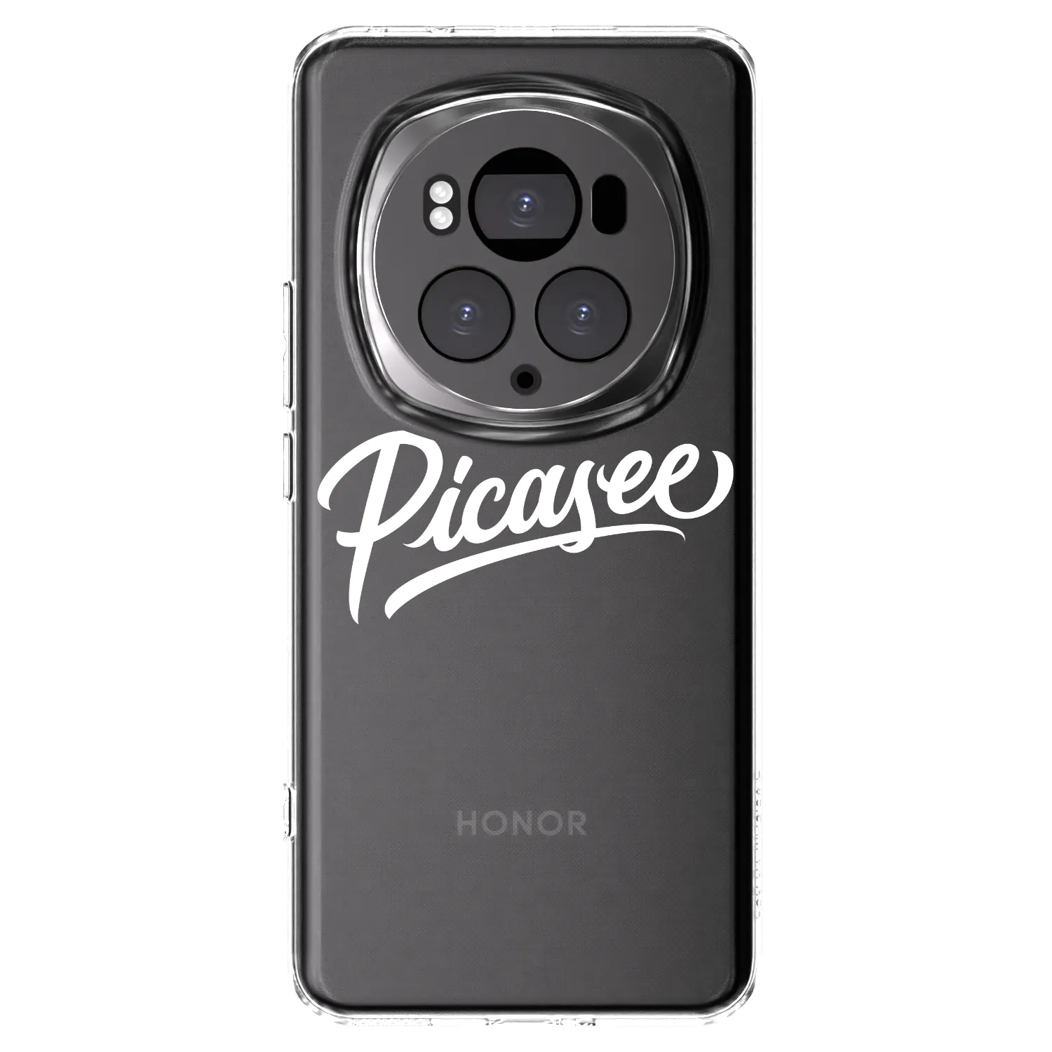 Picasee silikónový prehľadný obal pre Honor Magic6 Pro - Picasee - old logo - white