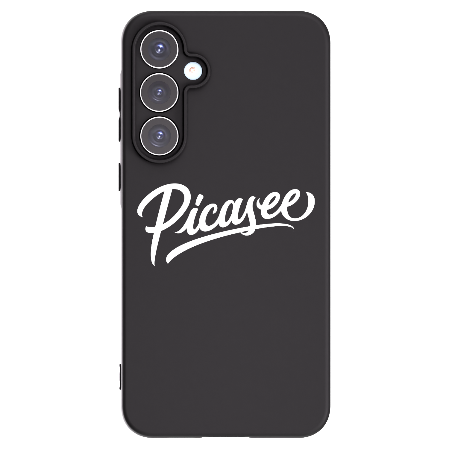 Picasee silikónový čierny obal pre Samsung Galaxy A55 5G A556B - Picasee - old logo - white