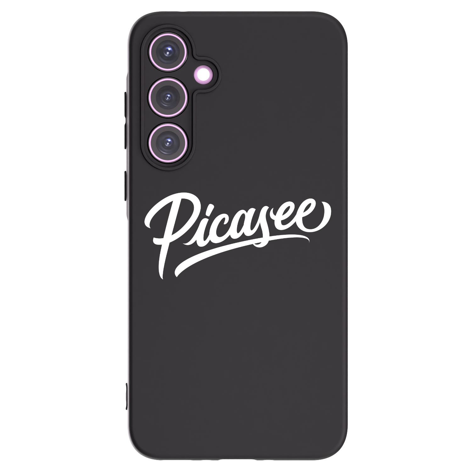 Picasee silikónový čierny obal pre Samsung Galaxy A35 5G A356B - Picasee - old logo - white