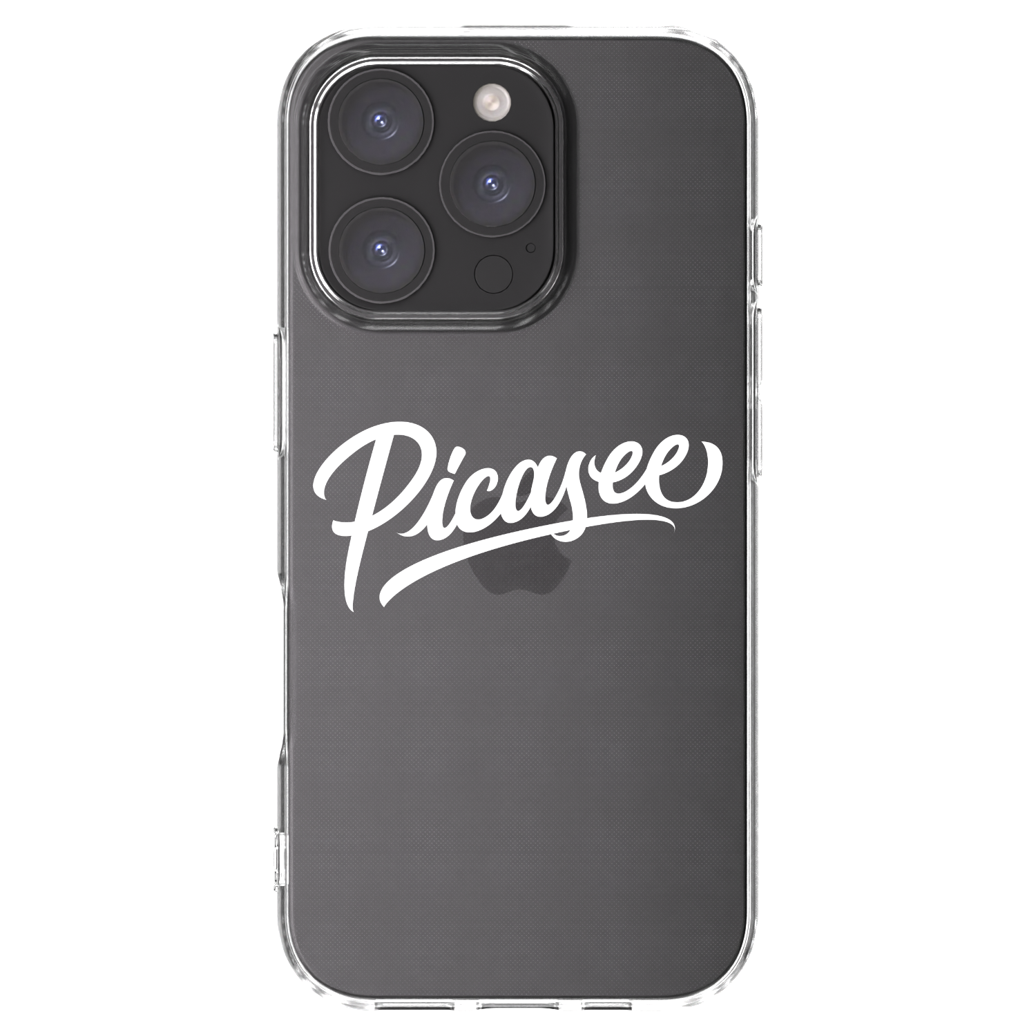 Picasee silikónový prehľadný obal pre Apple iPhone 16 Pro - Picasee - old logo - white