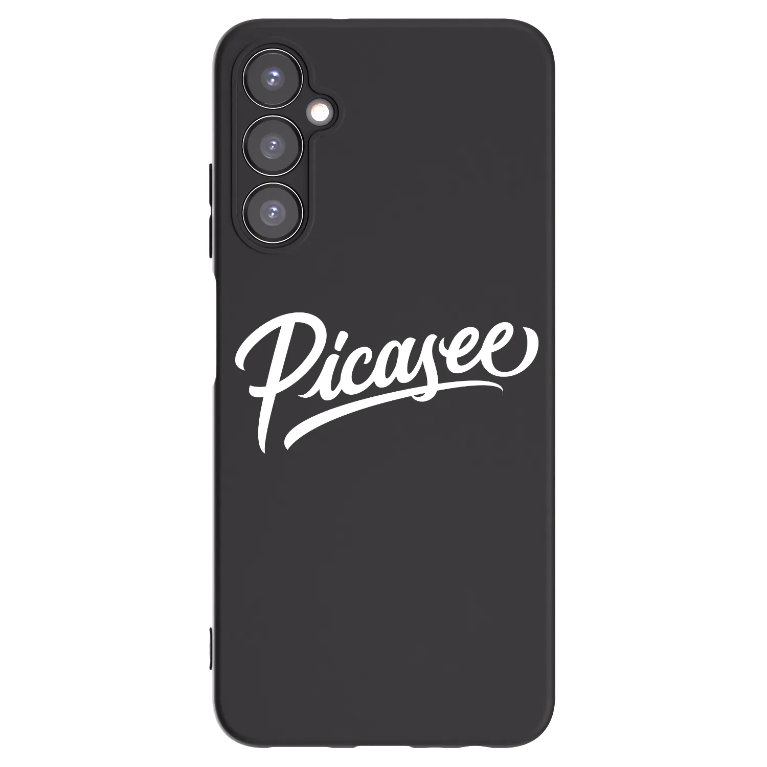 Picasee silikónový čierny obal pre Samsung Galaxy A05s A057G - Picasee - old logo - white