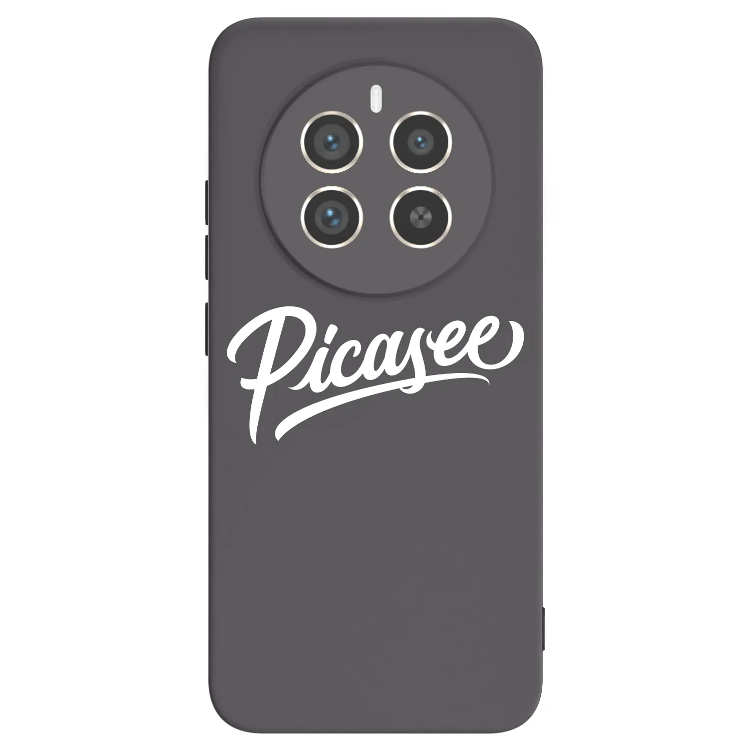 Picasee silikónový čierny obal pre Realme 12 Pro 5G - Picasee - old logo - white