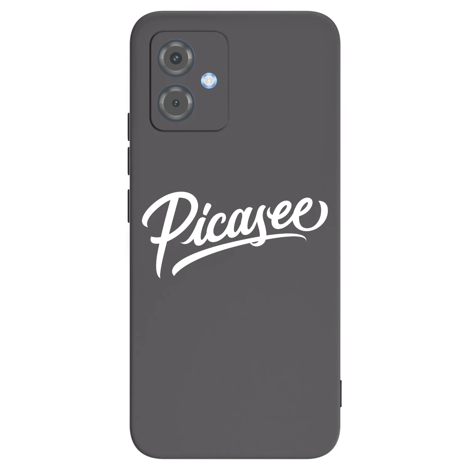 Picasee silikónový čierny obal pre Motorola Moto G14 - Picasee - old logo - white