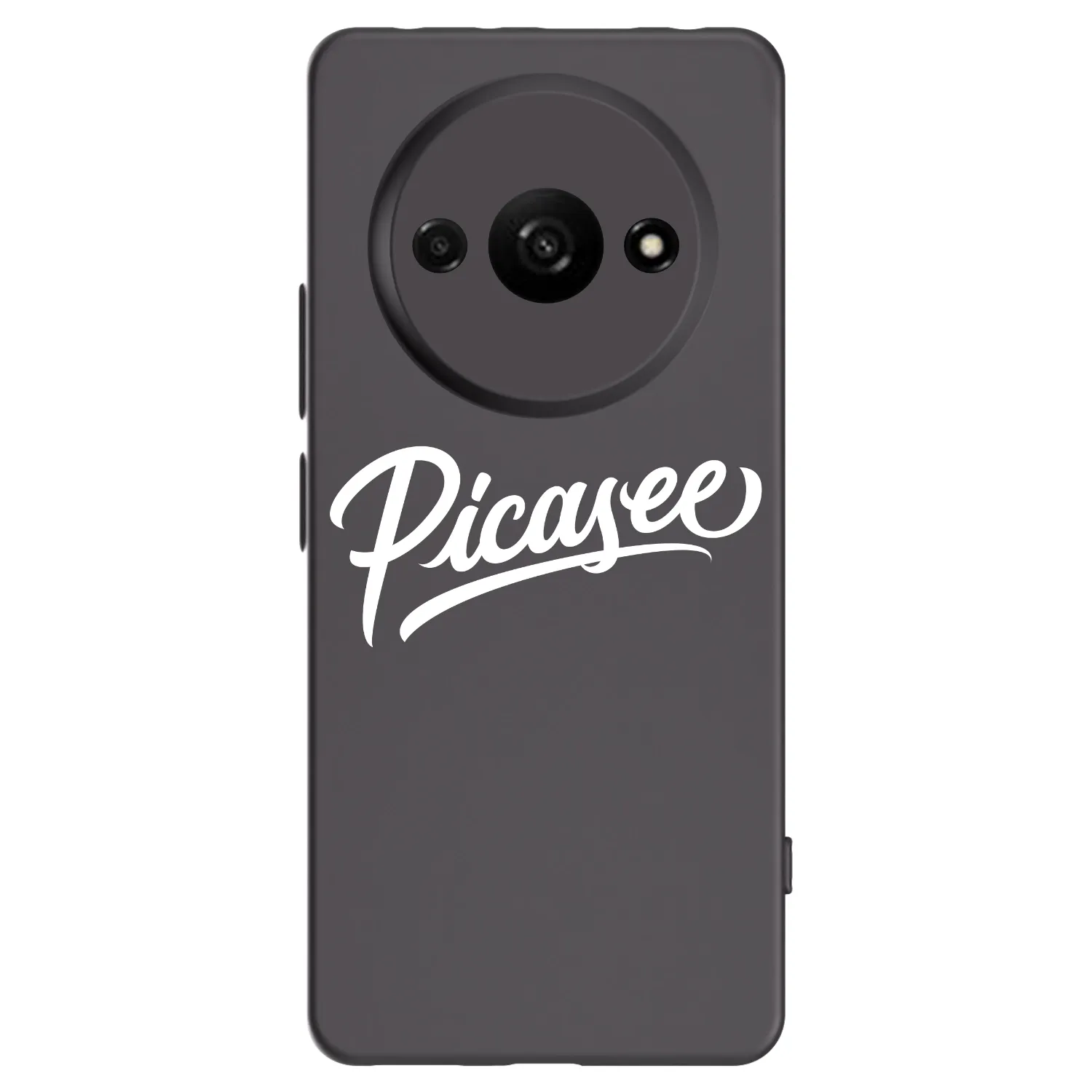 Picasee silikónový čierny obal pre Xiaomi Redmi A3 - Picasee - old logo - white