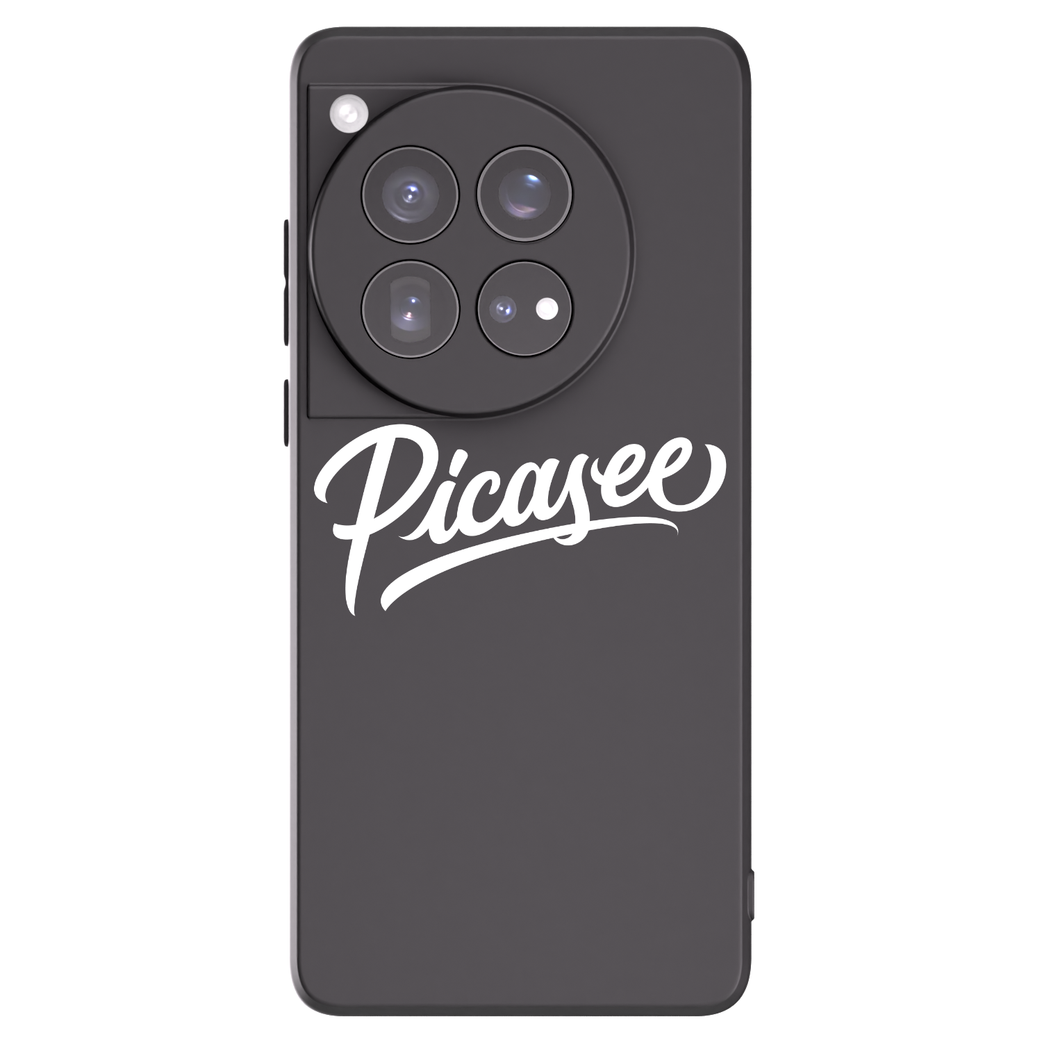 Picasee silikónový čierny obal pre OnePlus 12 5G - Picasee - old logo - white