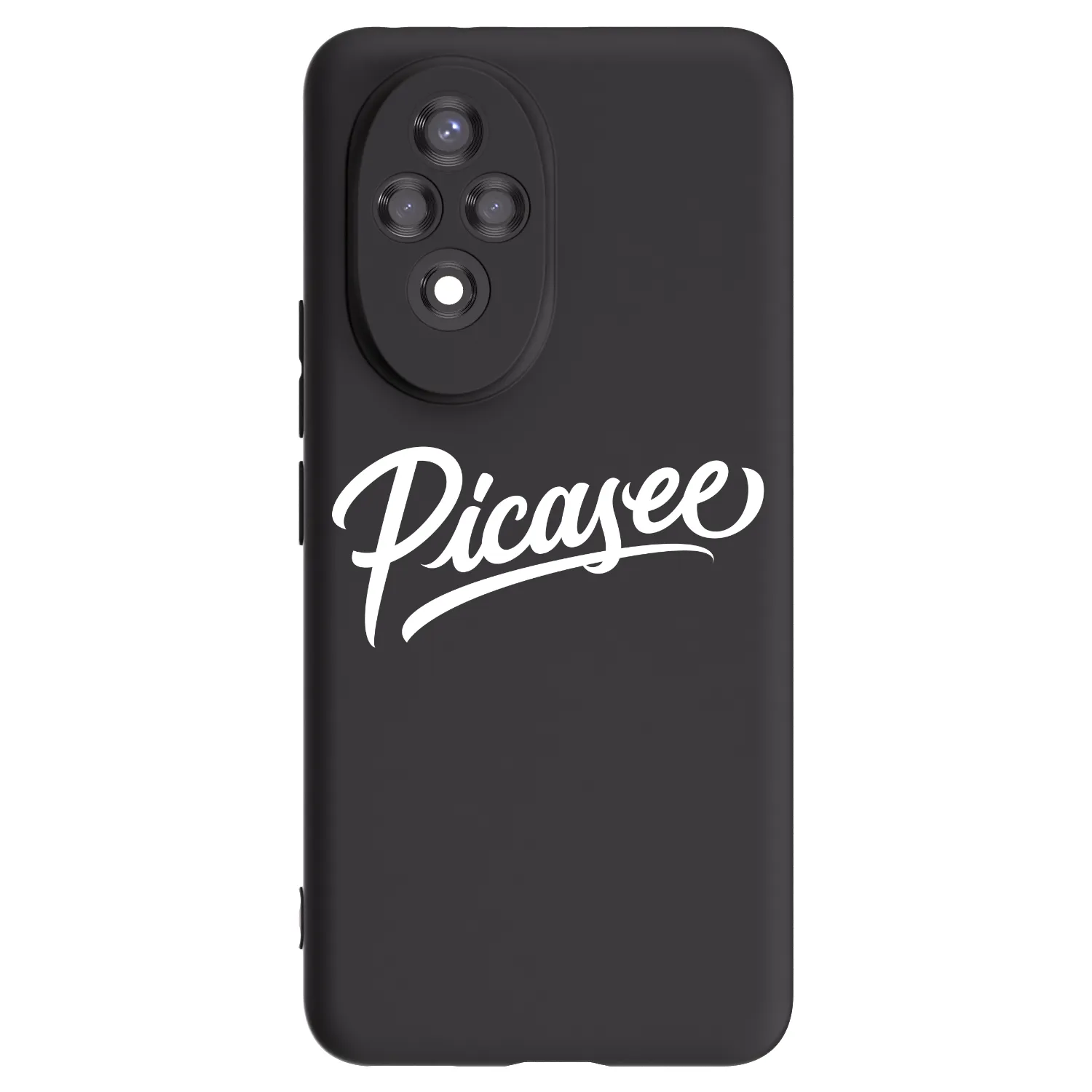 Picasee silikónový čierny obal pre Honor 200 Pro 5G - Picasee - old logo - white