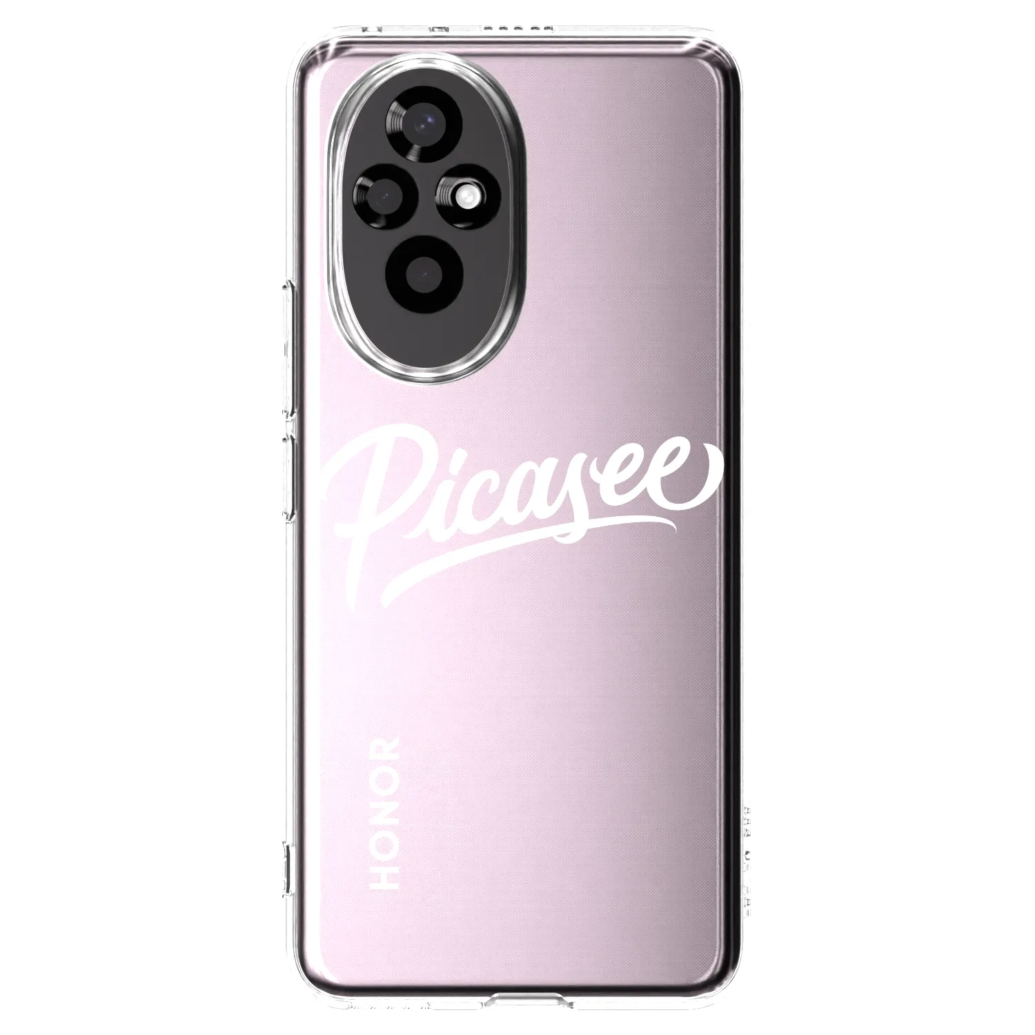 Picasee silikónový prehľadný obal pre Honor 200 Pro 5G - Picasee - old logo - white