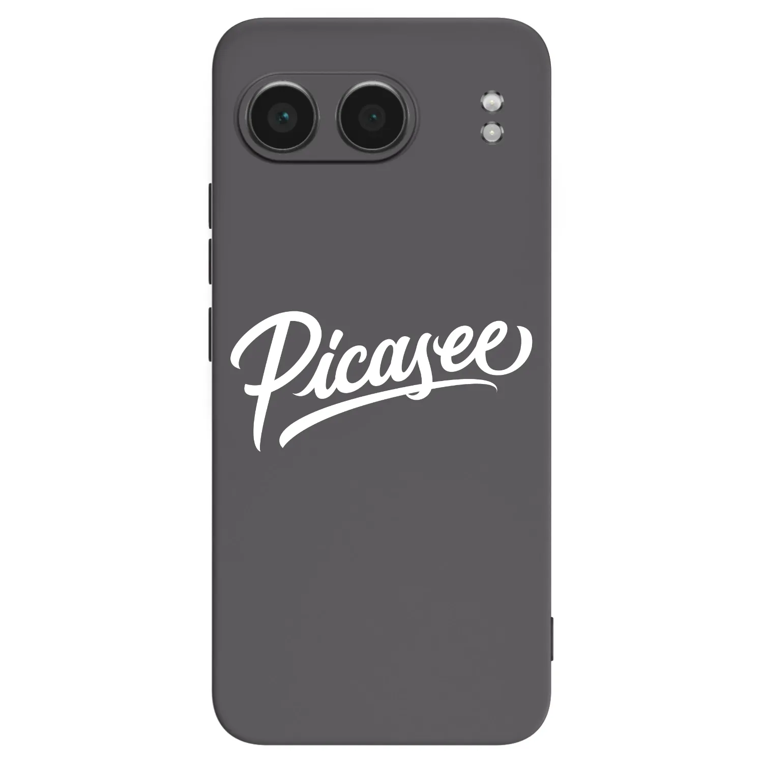 Picasee silikónový čierny obal pre OnePlus Nord 4 - Picasee - old logo - white