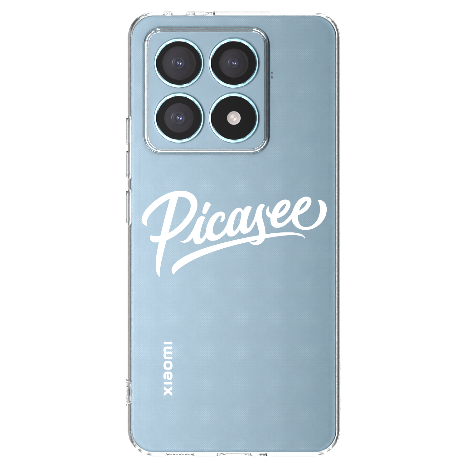 Picasee silikónový prehľadný obal pre Xiaomi 14T Pro - Picasee - old logo - white