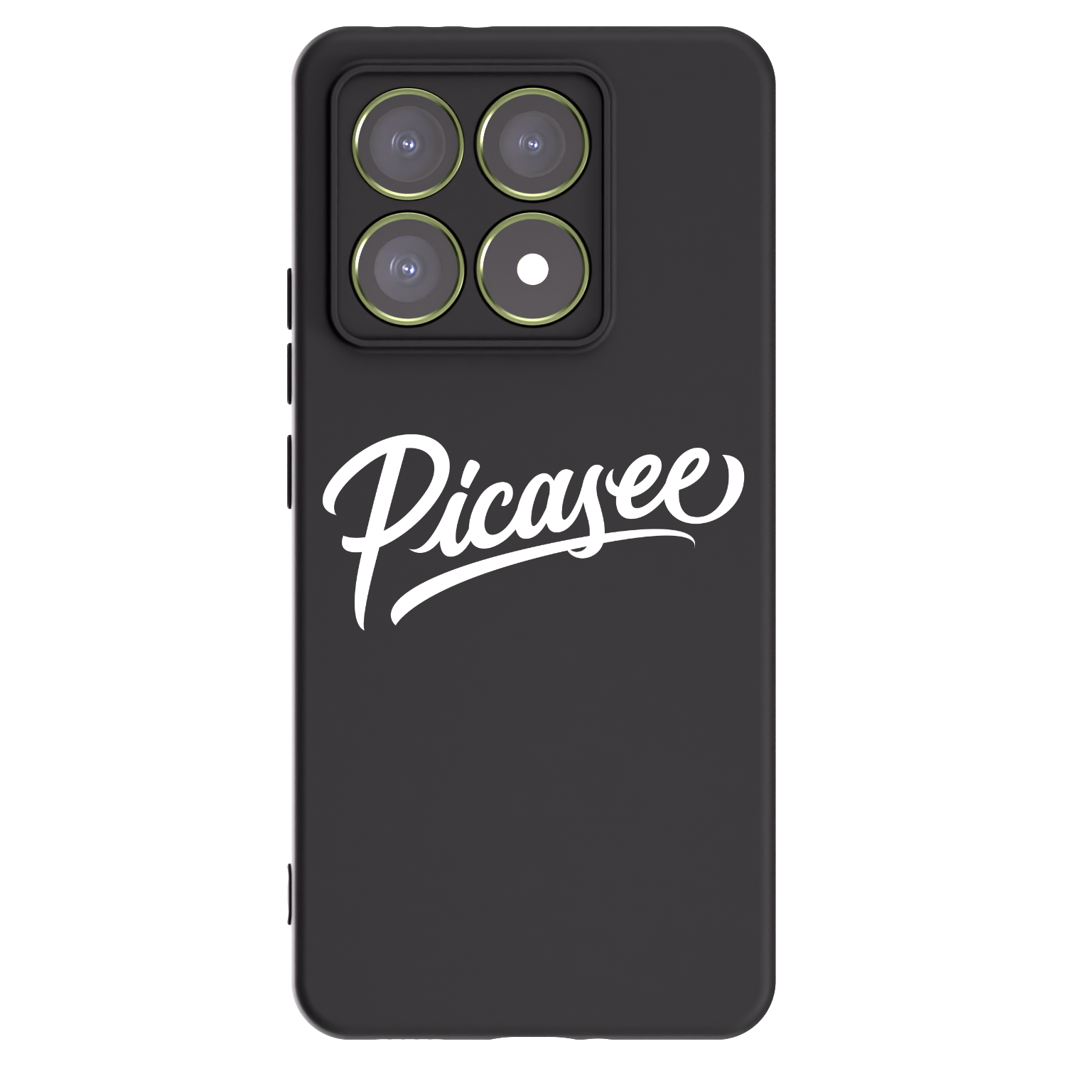 Picasee silikónový čierny obal pre Xiaomi 14T - Picasee - old logo - white