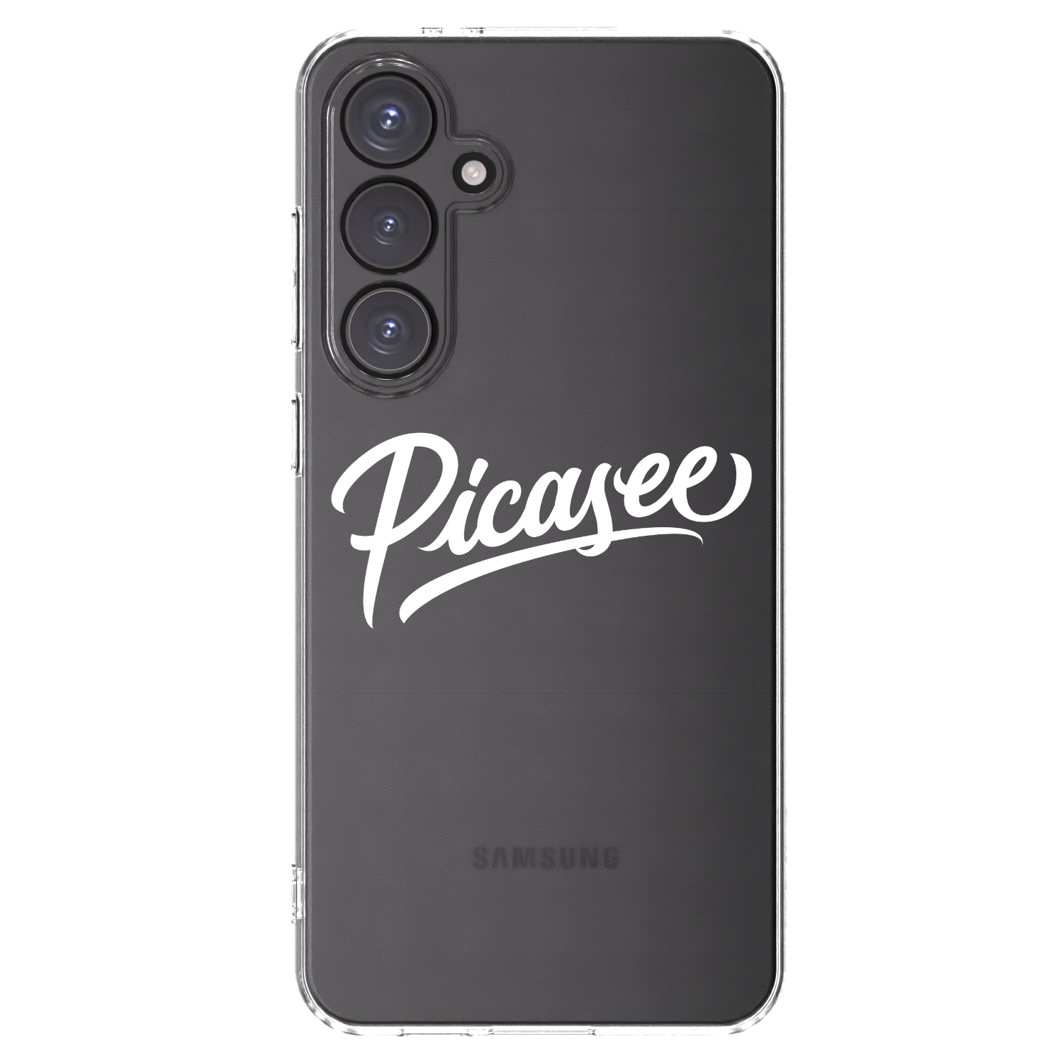 Picasee silikónový prehľadný obal pre Samsung Galaxy S24 FE S721B - Picasee - old logo - white