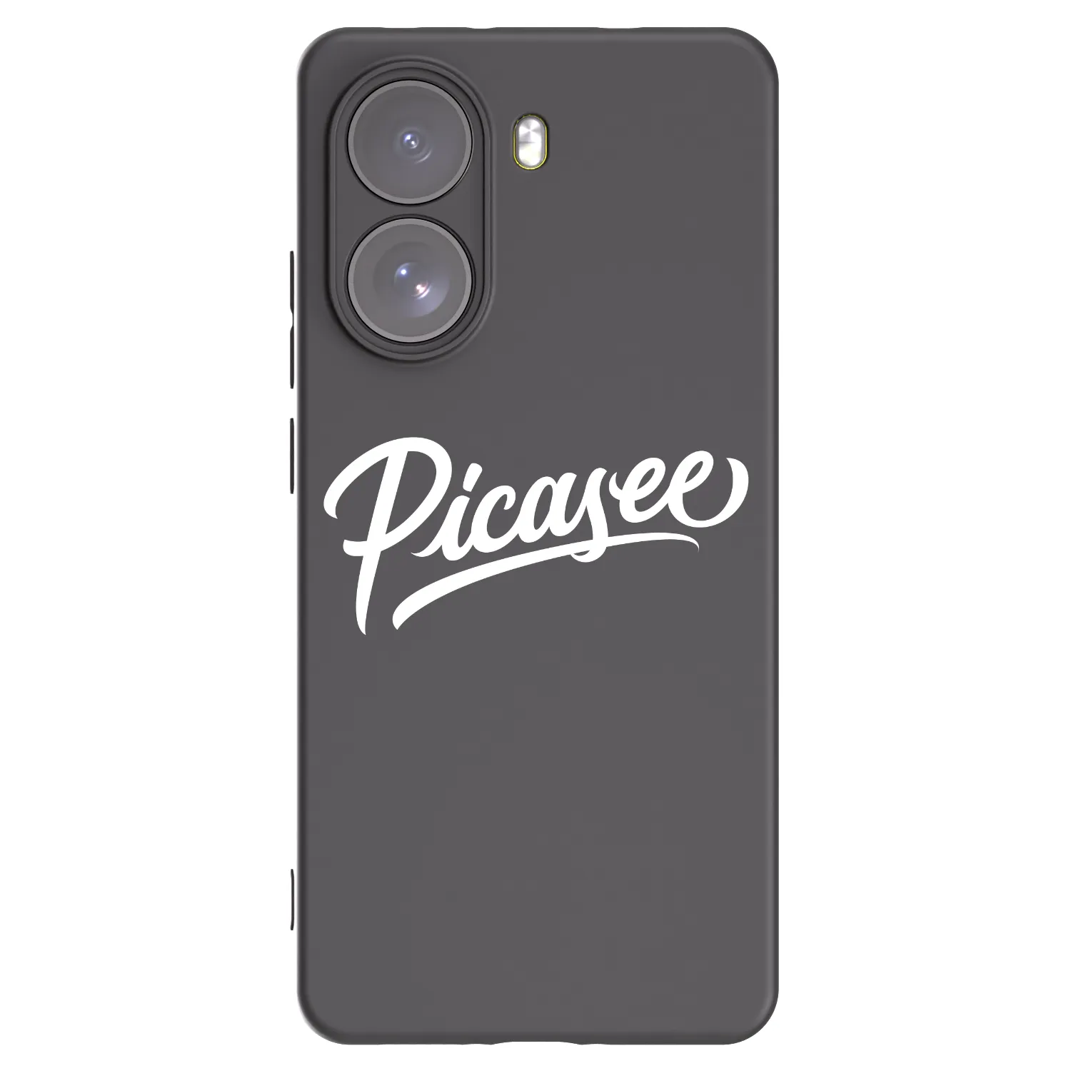 Picasee silikónový čierny obal pre Xiaomi Poco X7 - Picasee - old logo - white