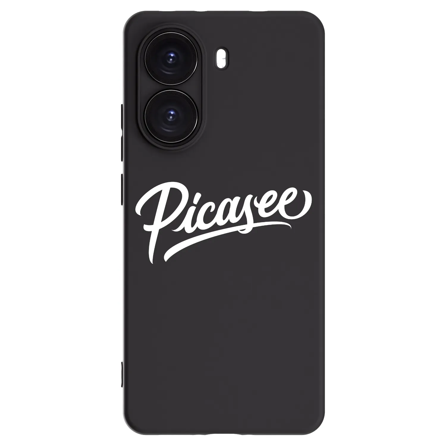 Picasee silikónový čierny obal pre Xiaomi Poco X7 Pro 5G - Picasee - old logo - white