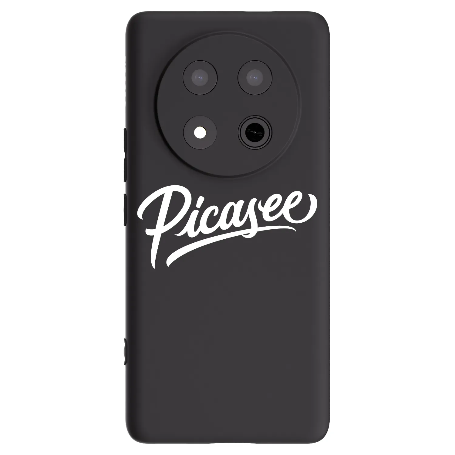 Picasee silikónový čierny obal pre Honor Magic7 Lite 5G - Picasee - old logo - white