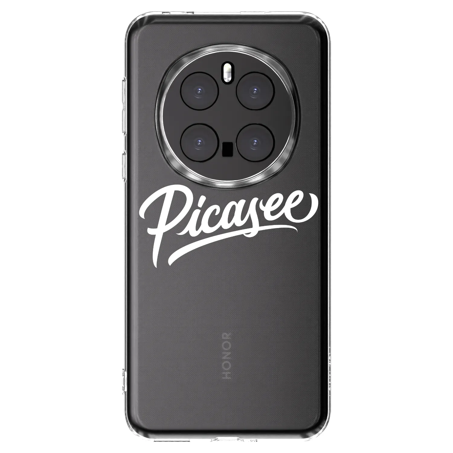 Picasee silikónový prehľadný obal pre Honor Magic7 Pro 5G - Picasee - old logo - white
