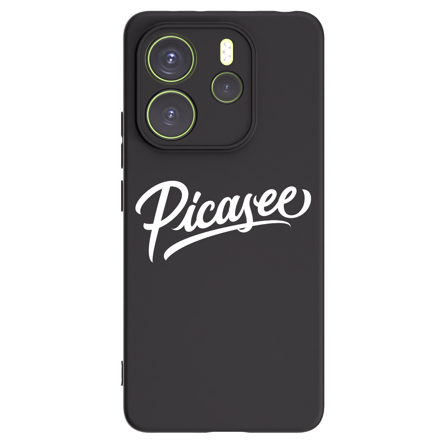Picasee silikónový čierny obal pre Xiaomi Redmi Note 14 4G - Picasee - old logo - white