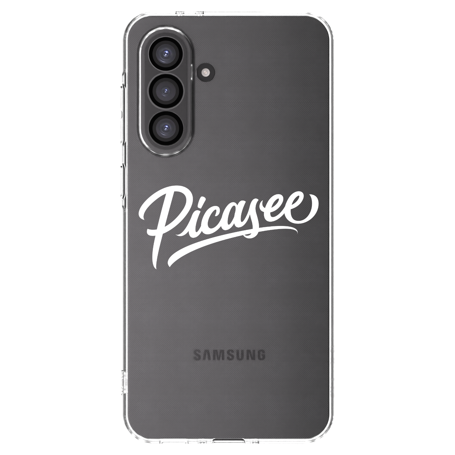 Picasee silikónový prehľadný obal pre Samsung Galaxy A36 5G - Picasee - old logo - white