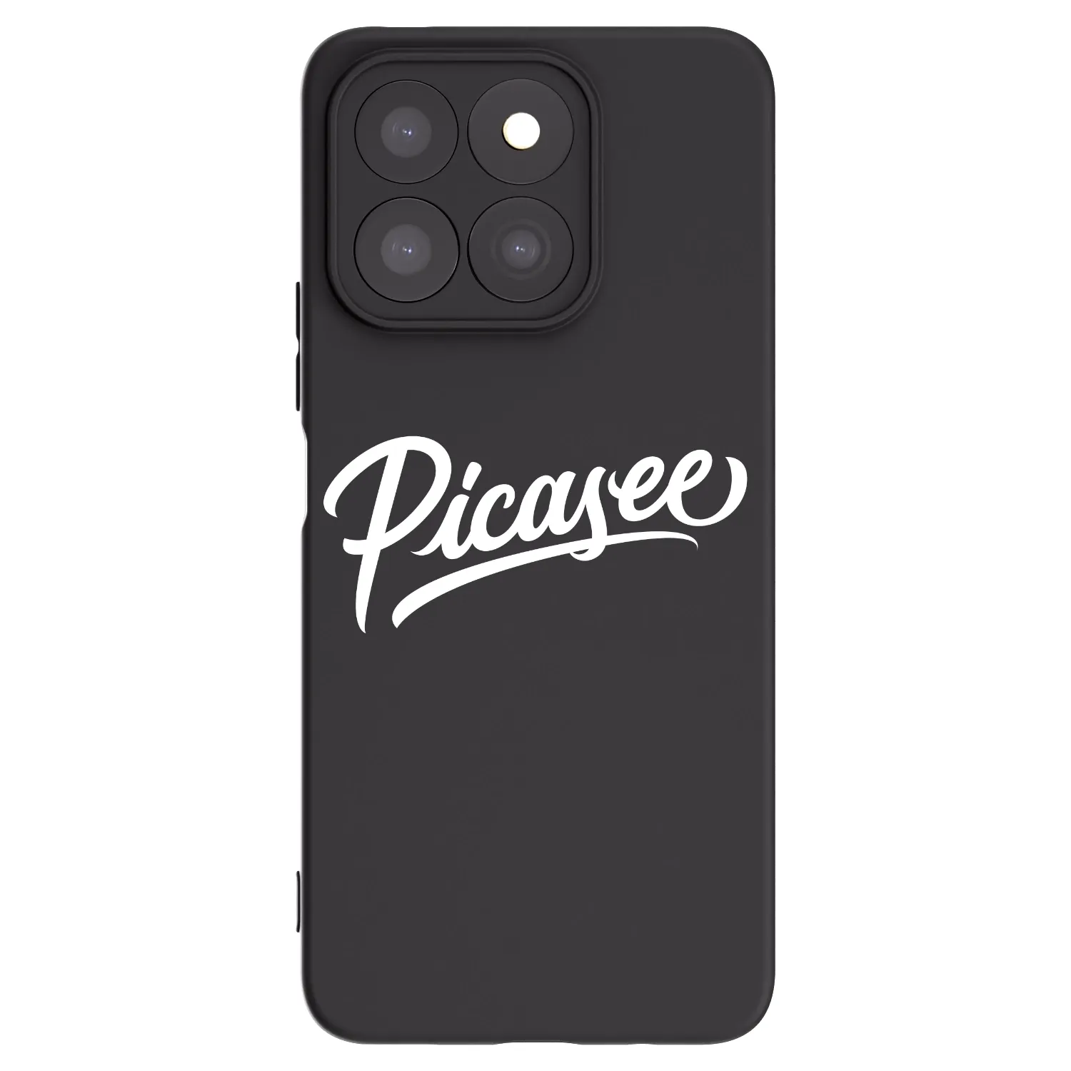 Picasee silikónový čierny obal pre Honor X8c - Picasee - old logo - white