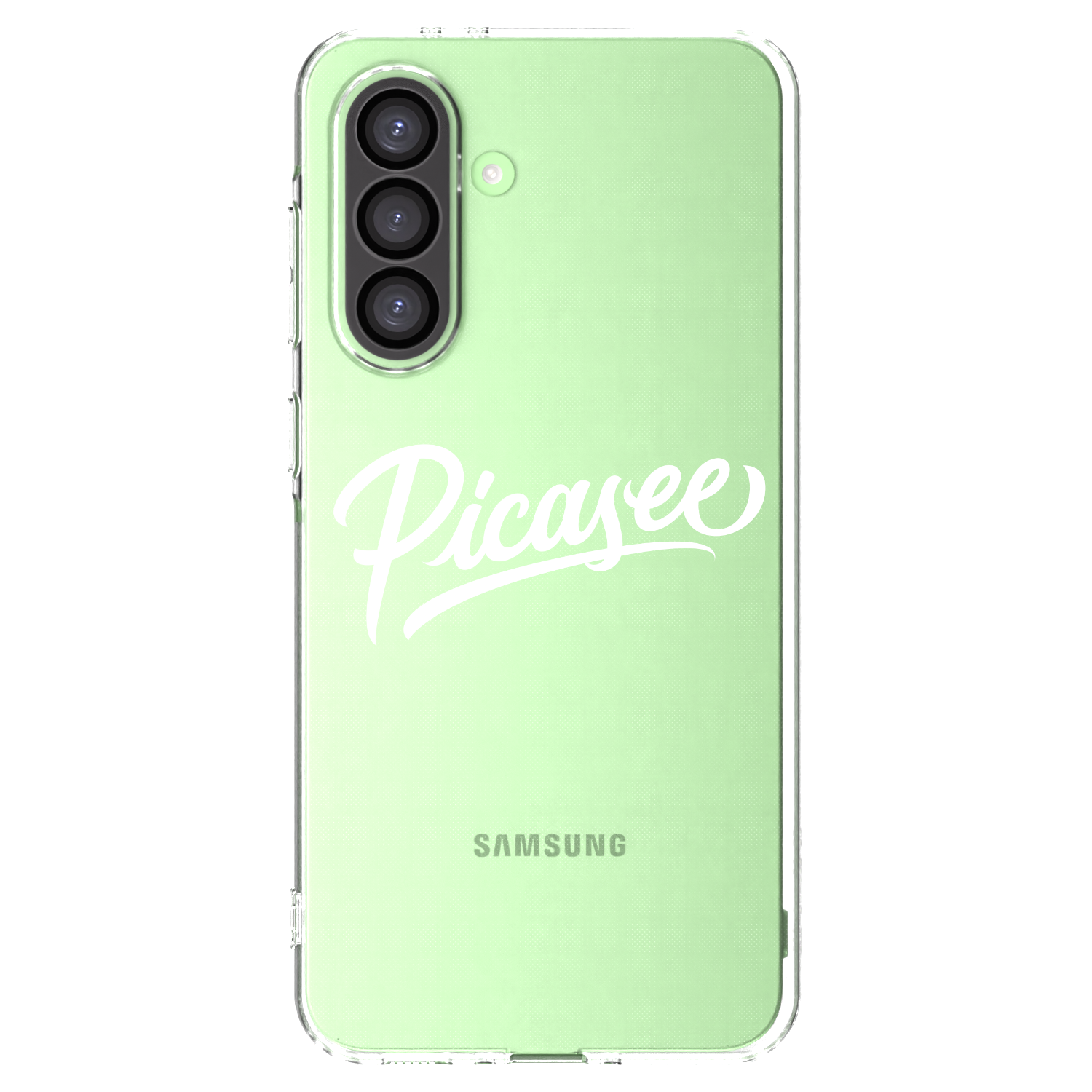 Picasee silikónový prehľadný obal pre Samsung Galaxy A26 5G A266B - Picasee - old logo - white