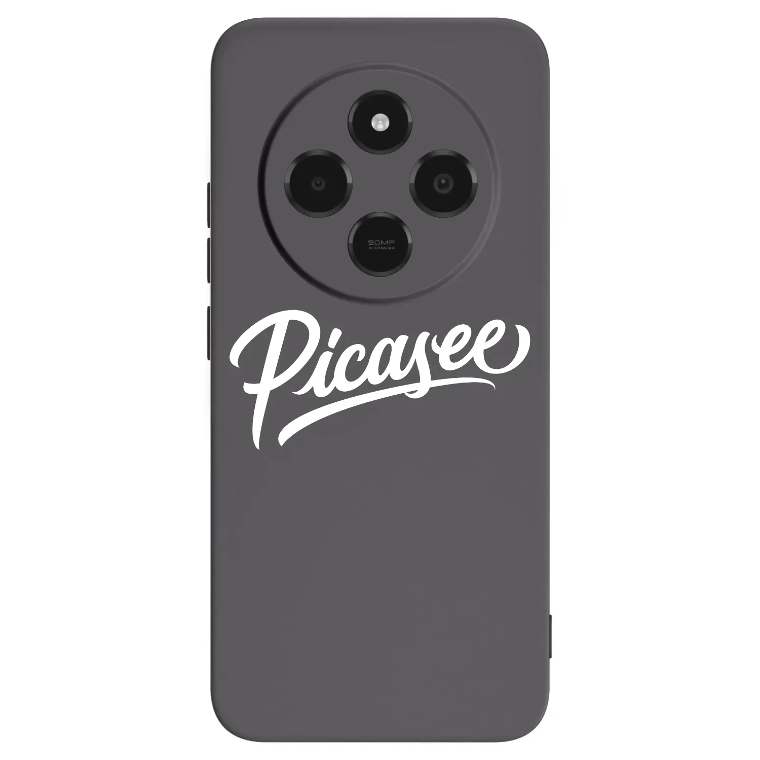 Picasee silikónový čierny obal pre Xiaomi Poco C75 - Picasee - old logo - white
