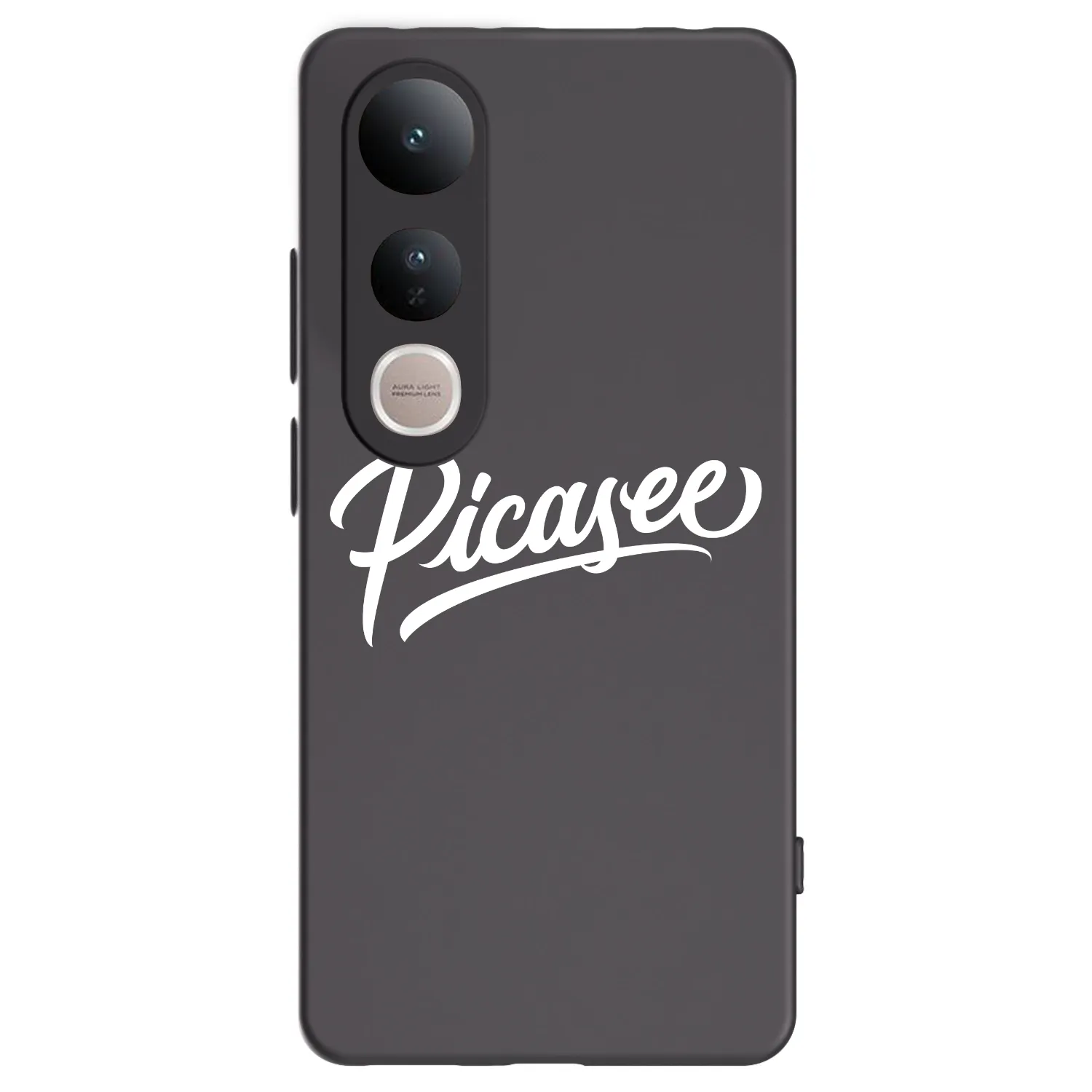 Picasee silikónový čierny obal pre Vivo V50 Lite 5G - Picasee - old logo - white