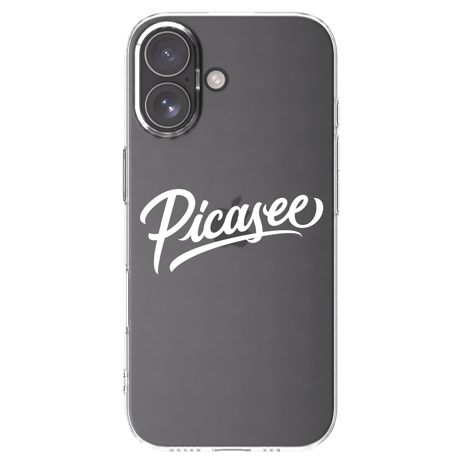 Picasee silikónový prehľadný obal pre Apple iPhone 17 - Picasee - old logo - white