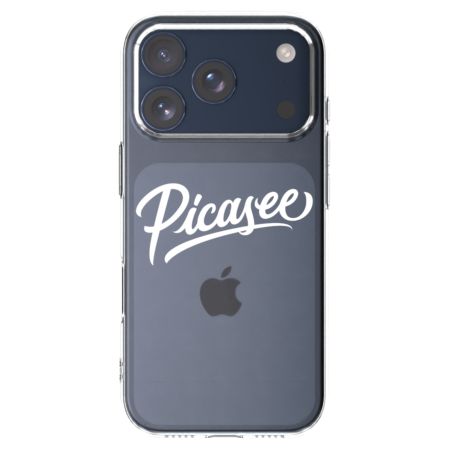 Picasee silikónový prehľadný obal pre Apple iPhone 17 Pro - Picasee - old logo - white