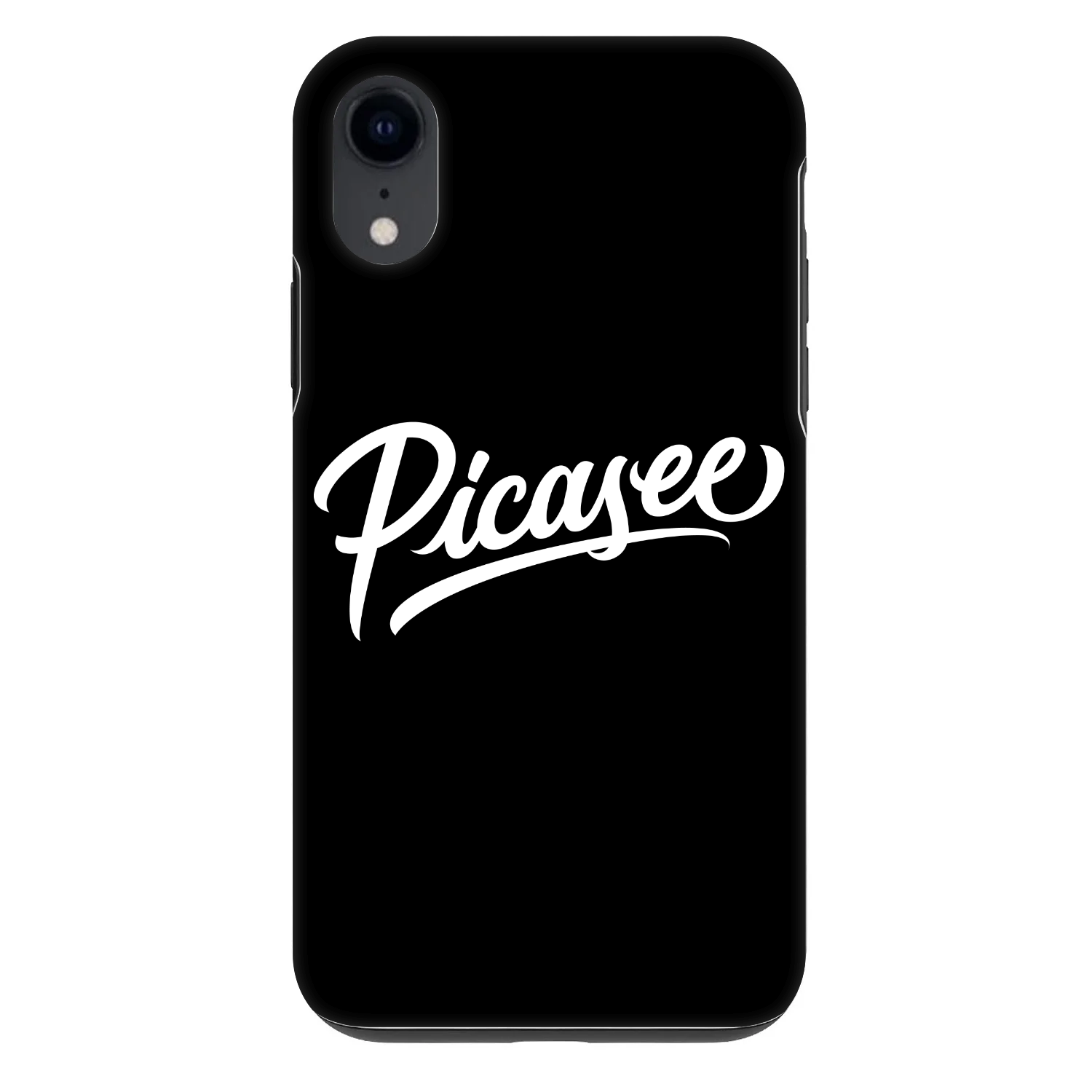 Picasee Fashion Case pre Apple iPhone XR - Picasee - old logo - white