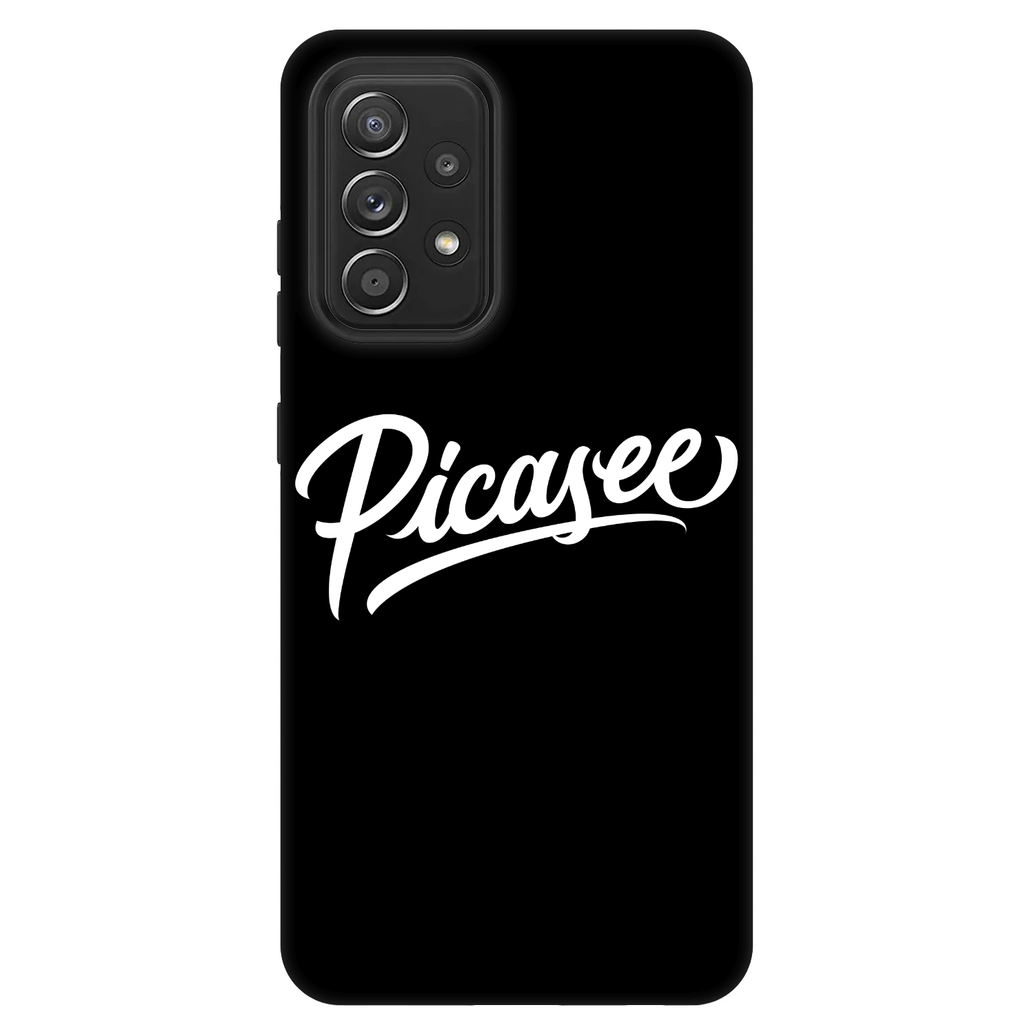 Picasee Fashion Case pre Samsung Galaxy A52 5G A525F - Picasee - old logo - white