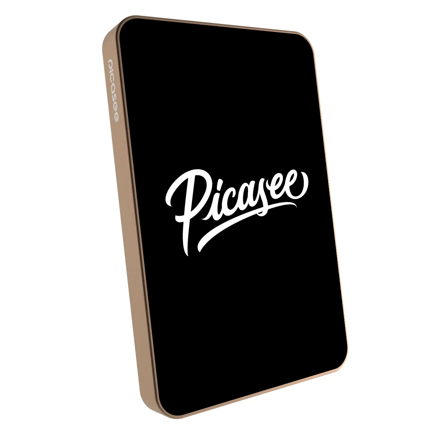 Picasee Powerbanka s MagSafe 5 000 mAh Zlatá - Picasee - old logo - white