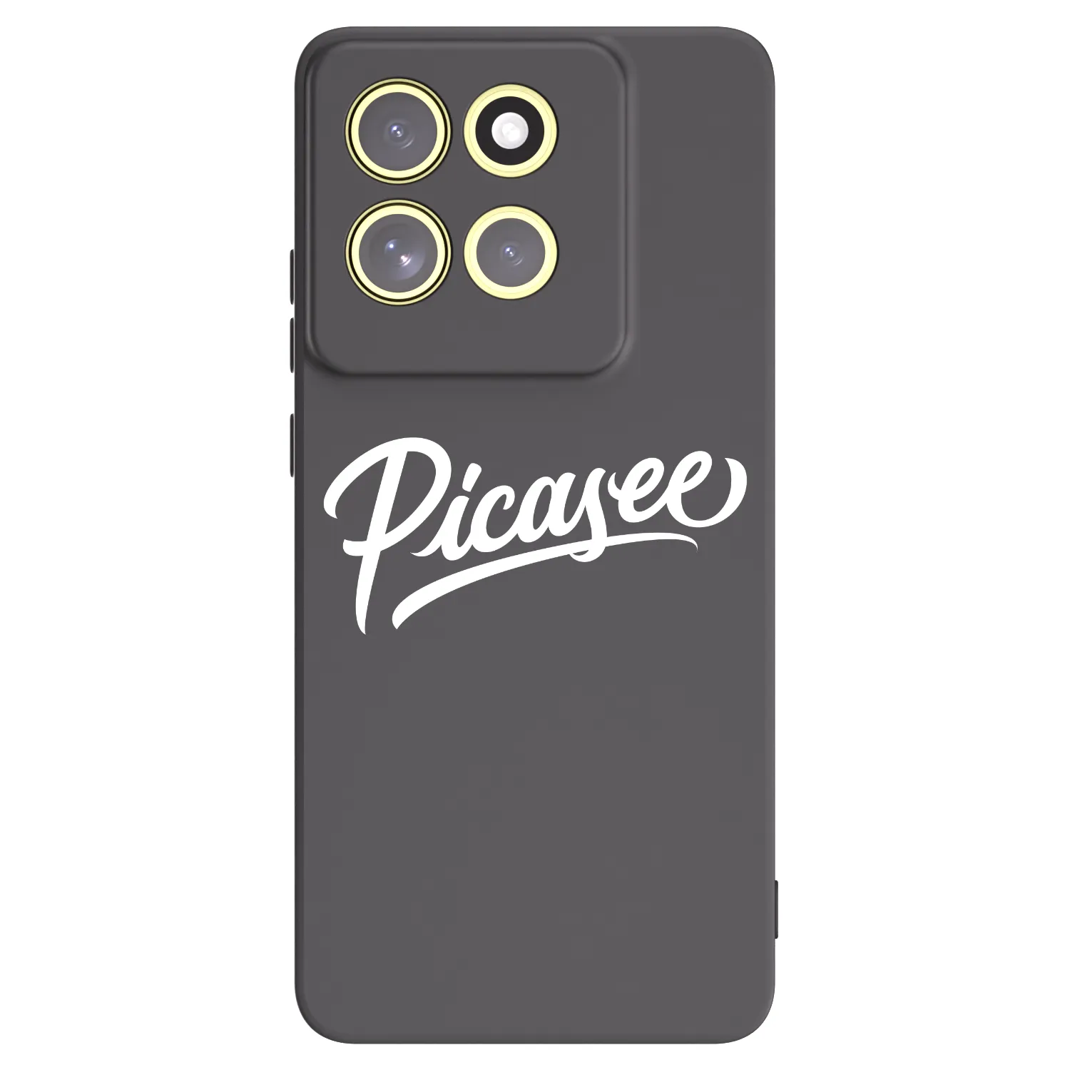 Picasee silikónový čierny obal pre Motorola Moto G86 5G - Picasee - old logo - white