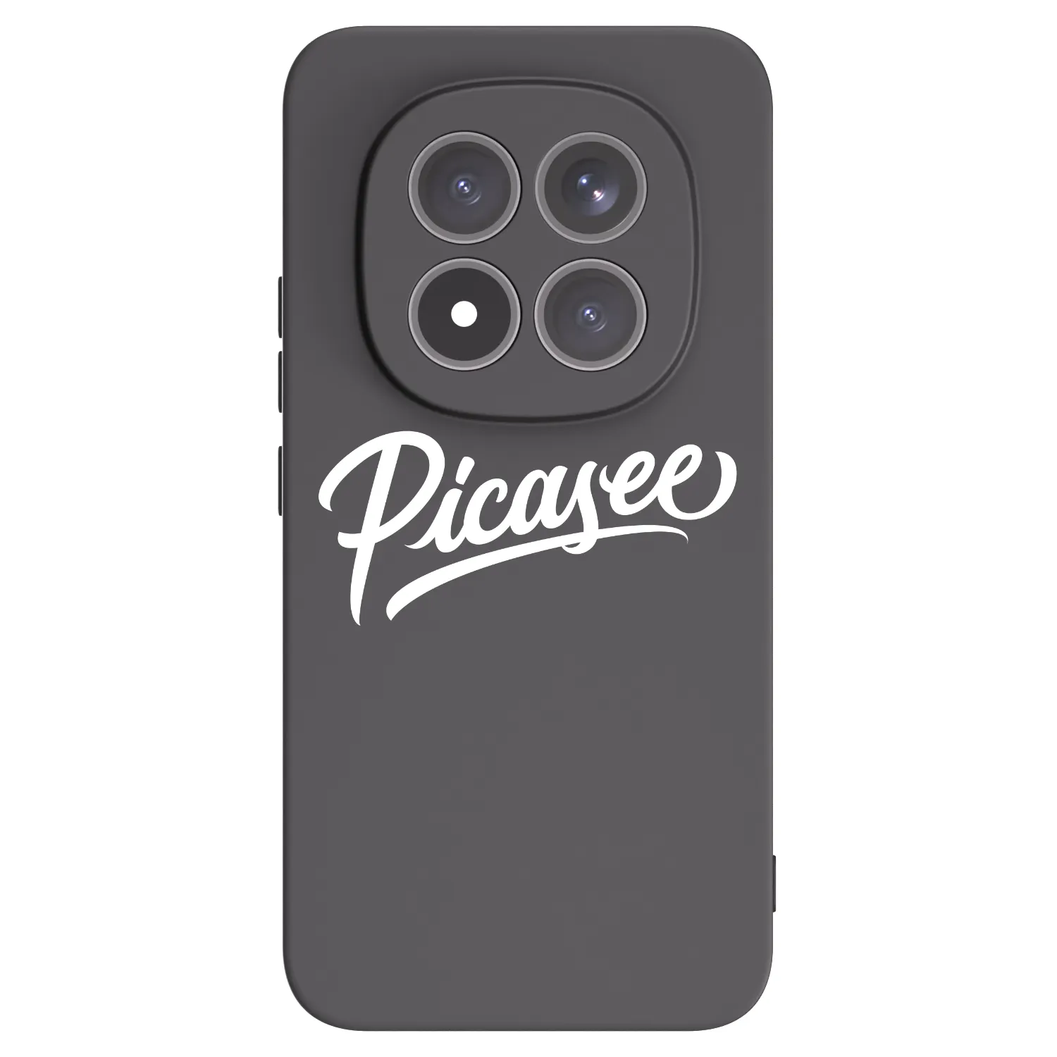 Silikónový čierny obal pre Xiaomi Redmi Note 15 Pro+ - Picasee - old logo - white