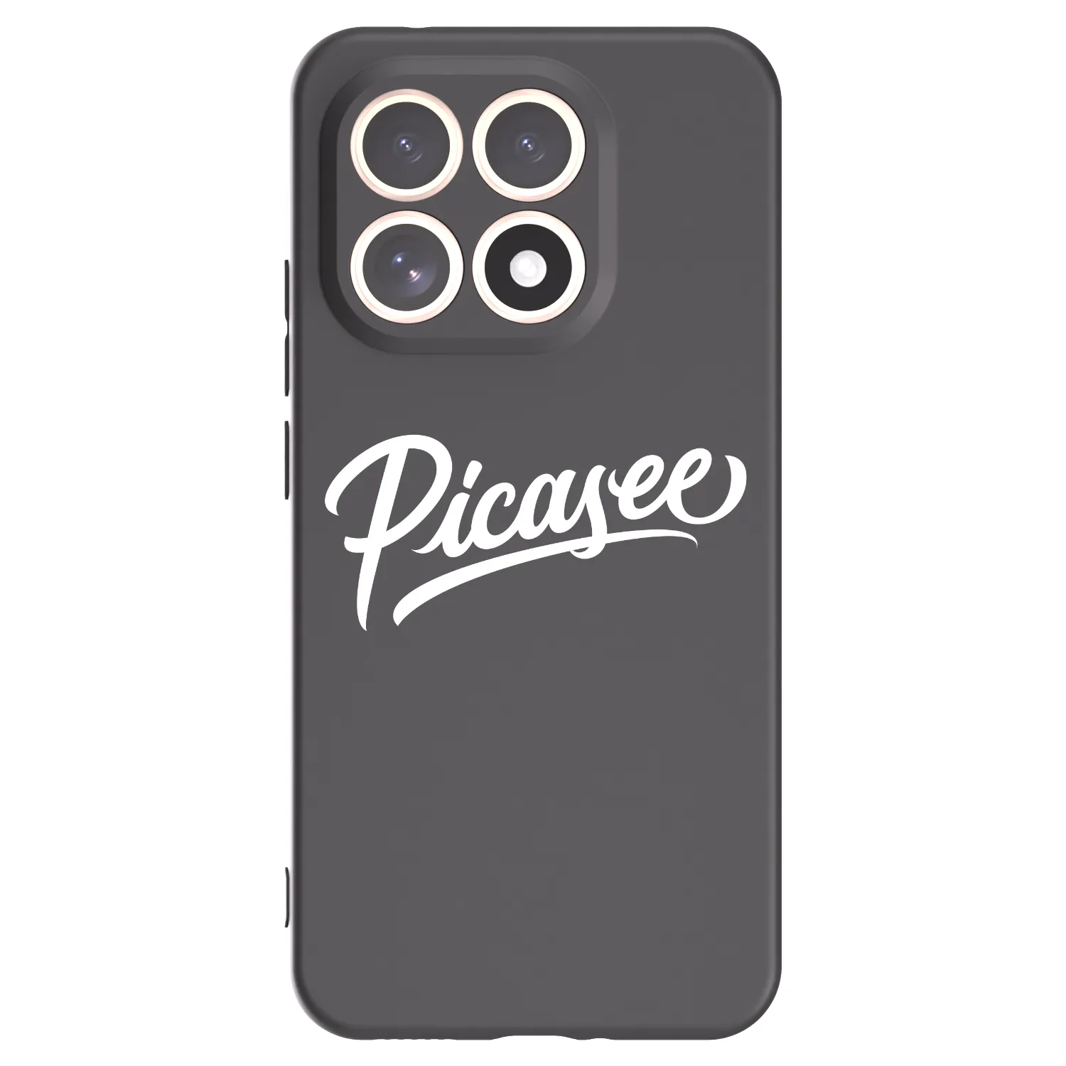 Picasee silikónový čierny obal pre Xiaomi 15T - Picasee - old logo - white