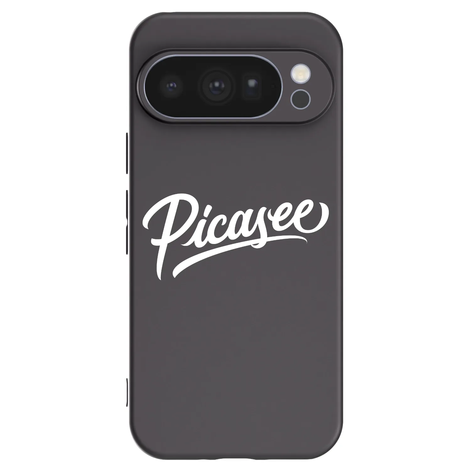Picasee silikónový čierny obal pre Google Pixel 10 Pro - Picasee - old logo - white