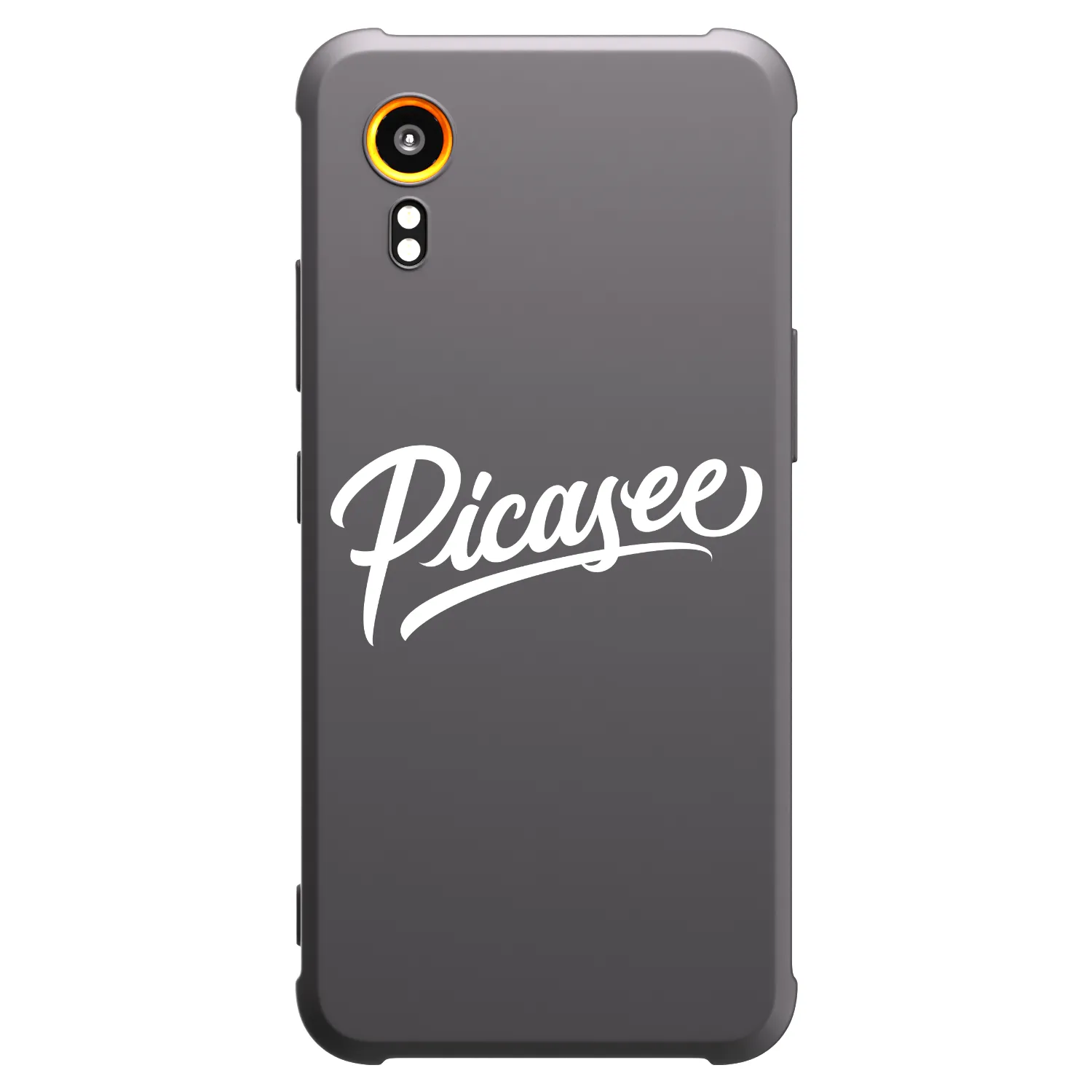 Picasee silikónový čierny obal pre Samsung Galaxy Xcover 7 - Picasee - old logo - white