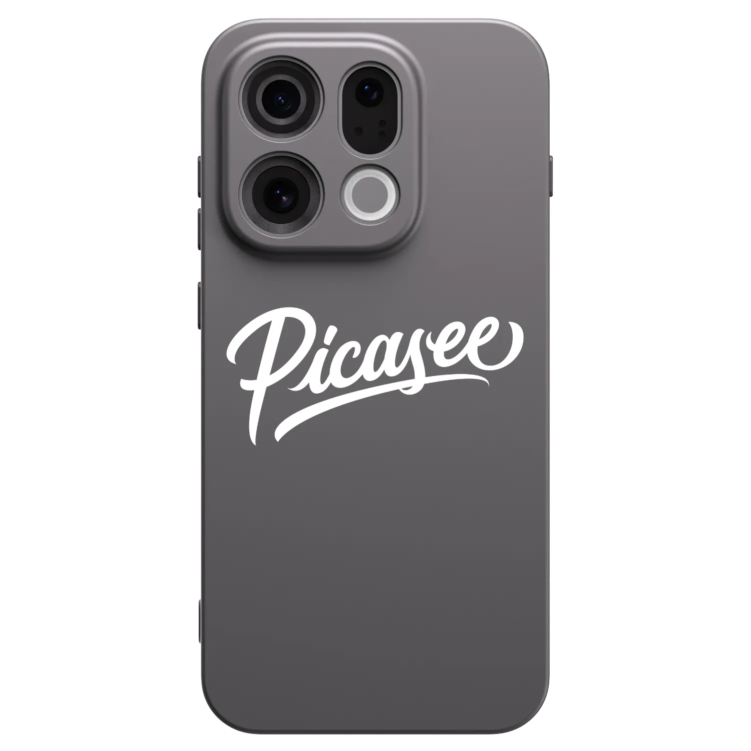 Picasee silikónový čierny obal pre OPPO Find X9 - Picasee - old logo - white