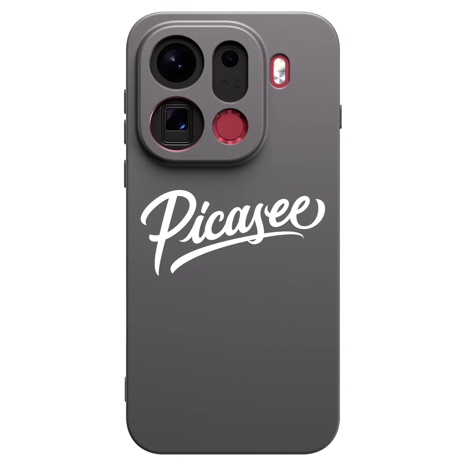 Picasee silikónový čierny obal pre OPPO Find X9 Pro - Picasee - old logo - white