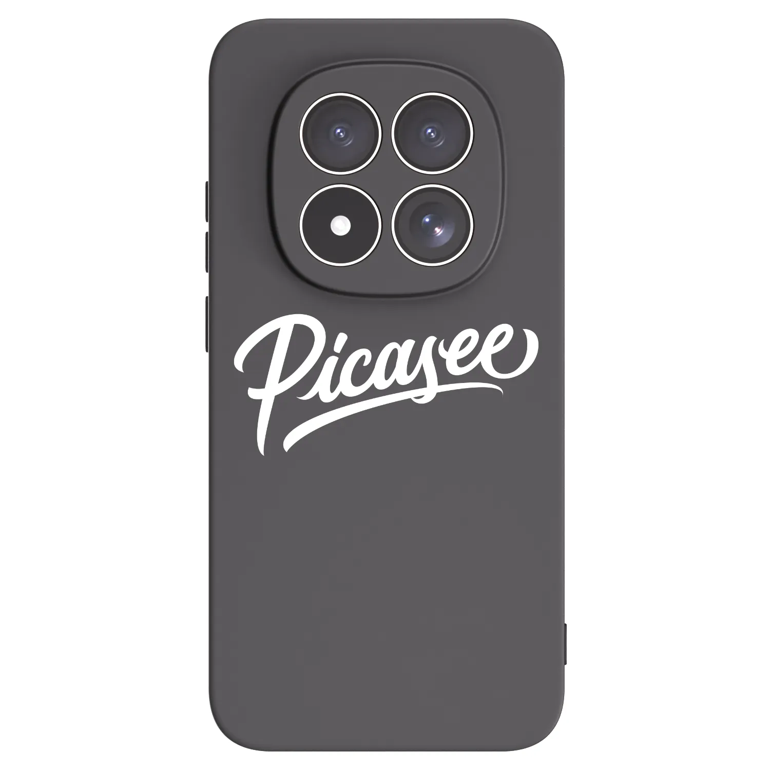 Picasee silikónový čierny obal pre Xiaomi Redmi Note 15 Pro 5G - Picasee - old logo - white