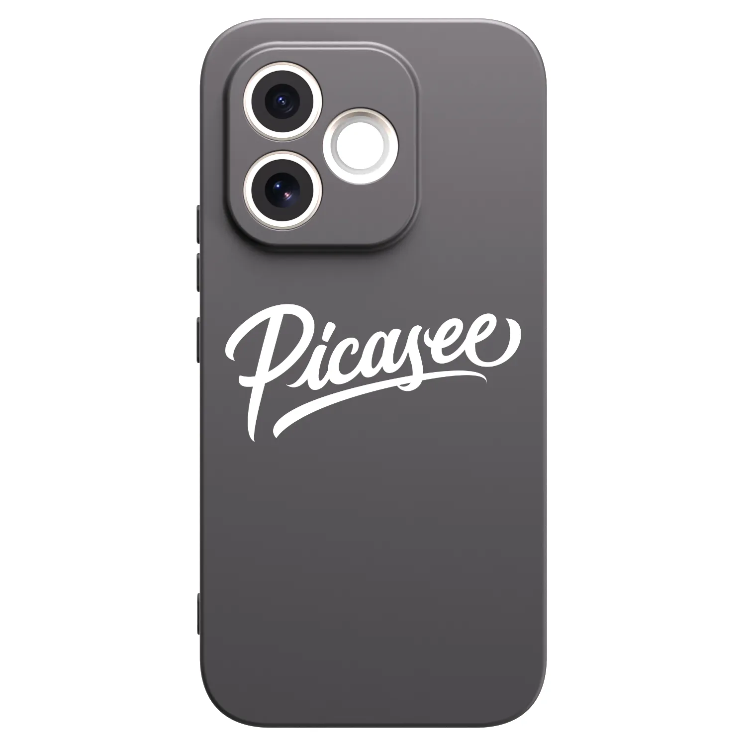 Picasee silikónový čierny obal pre Honor 600 Lite - Picasee - old logo - white